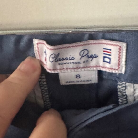 New Classic Prep Childrenswear Boys Blue Gavin Pant Circus Embroidery Size 8 - Picture 8 of 14